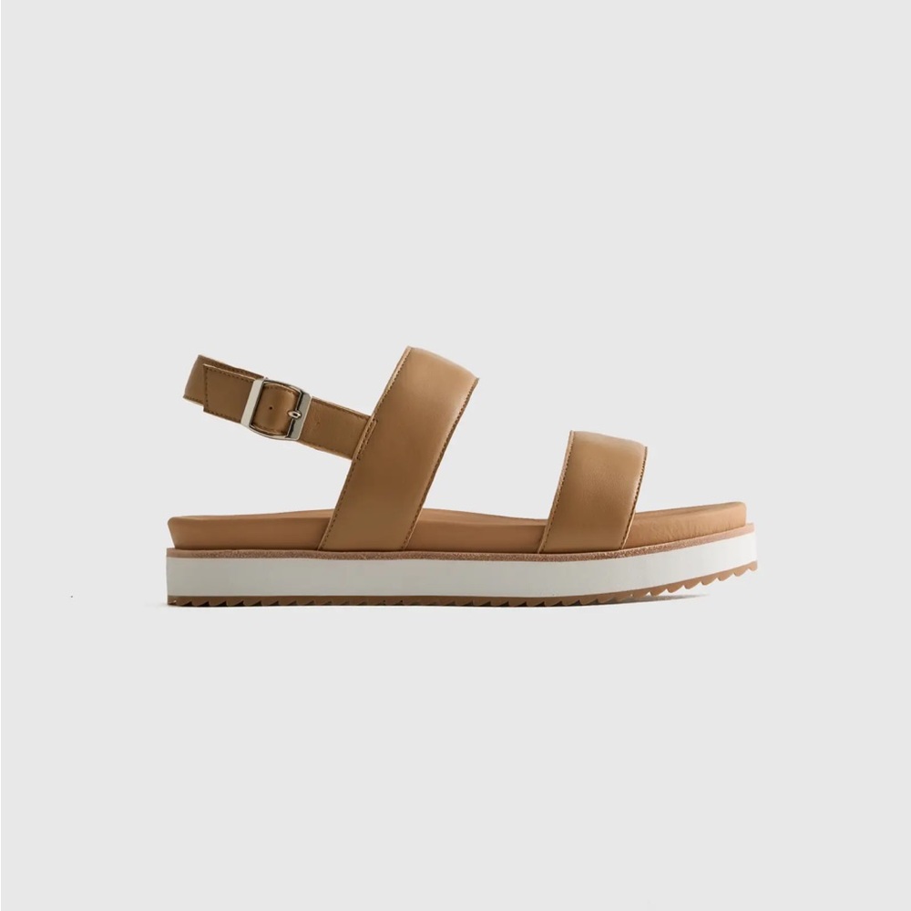 Quince Italian Leather Platform Sandal